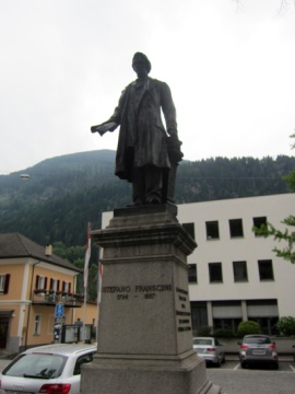 Statue von Stafano Franscini. Bild: Eigene Aufnahme